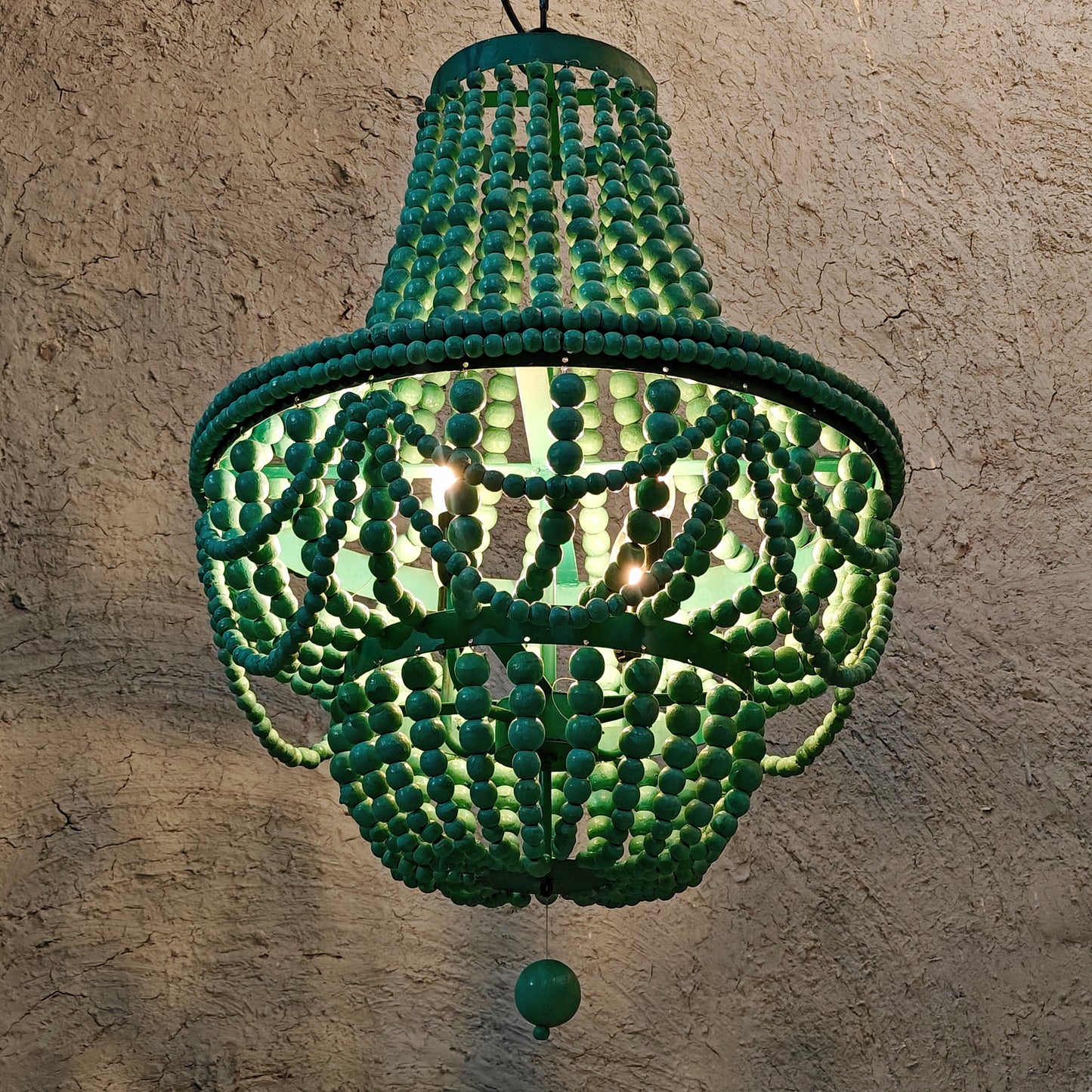 Turquoise Tranquil Beads Chandelier | Anticoarte