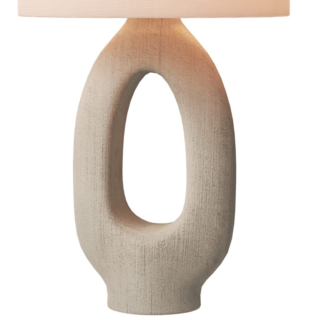 Oliver Long Chambered Ceramic Table Lamp | Anticoarte