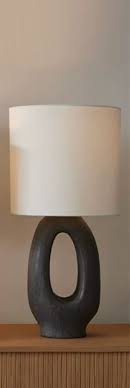 Oliver Long Chambered Ceramic Table Lamp | Anticoarte