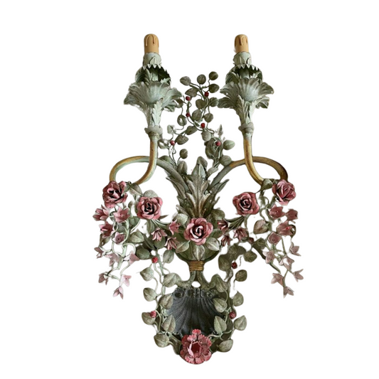 Hand Forged Italian Wall Sconce | Anticoarte