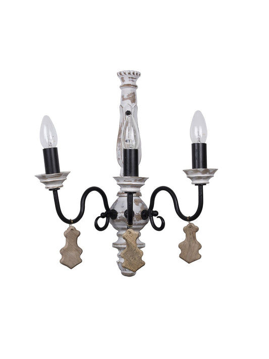 Triple Armed Ethnic Wall Sconce | Anticoarte