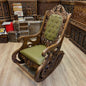 Fauteuil Wooden Antique Rocking Chair - Anticoarte