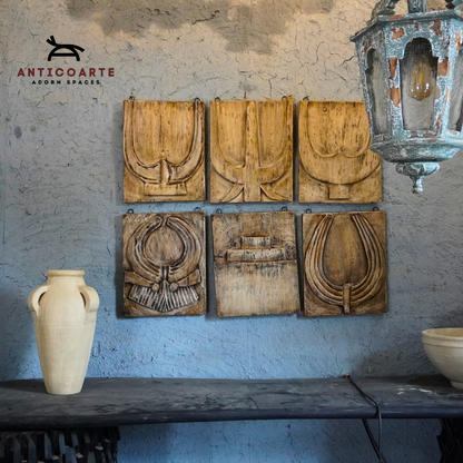 Waburo Ethnic Hanging Vintage Lamp | Anticoarte