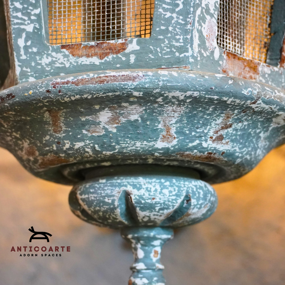 Waburo Ethnic Hanging Vintage Lamp | Anticoarte