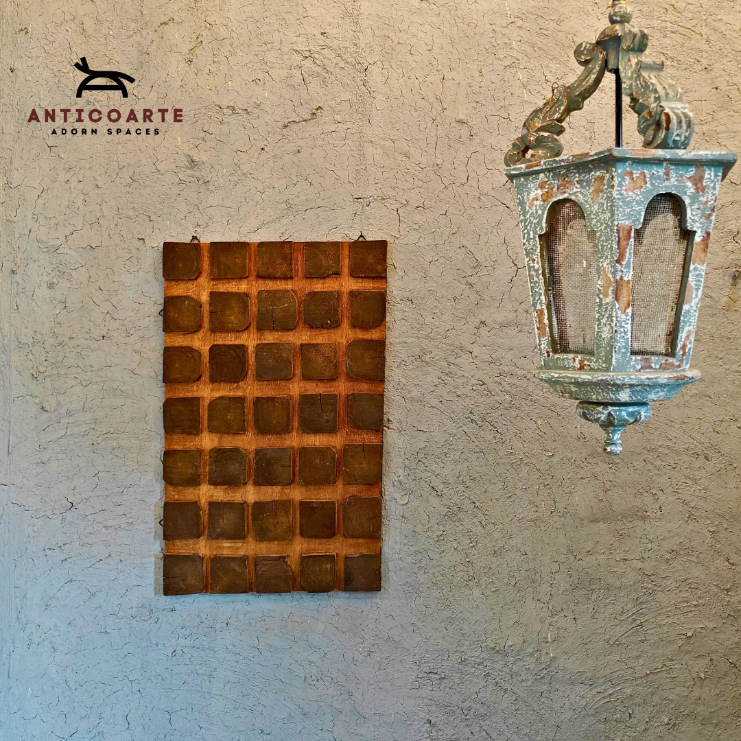 Waburo Ethnic Hanging Vintage Lamp | Anticoarte